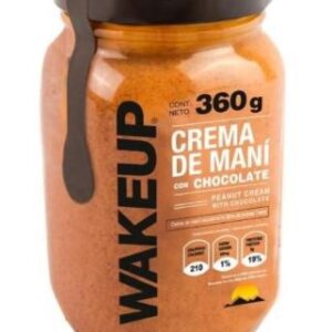 Mantequilla de Mani WakeUp  Chocolate 360g