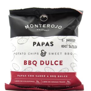 Papas Monte Rojo BBQ Dulce 25gr