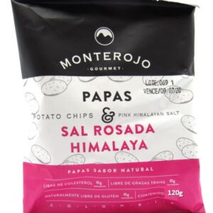 Papas Monte Rojo Sal Rosada 115g