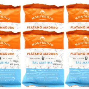 Platano Maduro Sal Marina 25gr x6 Monte Rojo