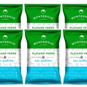 Platano Verde Sal Marina 25gr x6 Monte Rojo