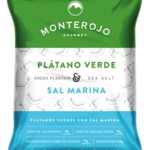 Platano Verde Sal marina 110gr Monte Rojo