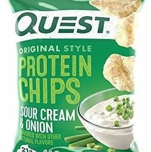 Protein Chips Papas Cebolla y Crema Agria Quest