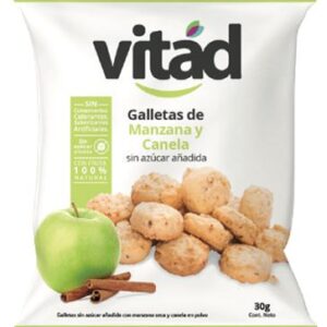 Vitad Galletas De Manzana Y Cananela Sin Azucar